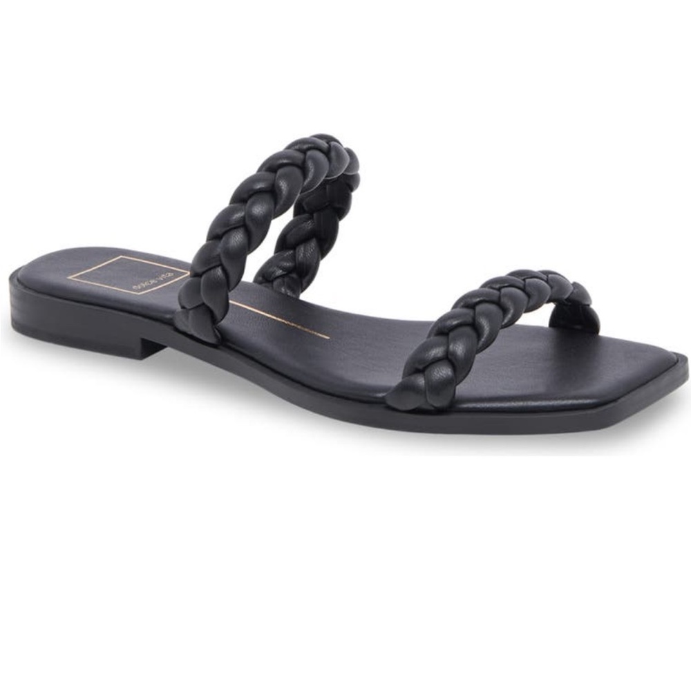 NEW DOLCE VITA BLACK SANDALS